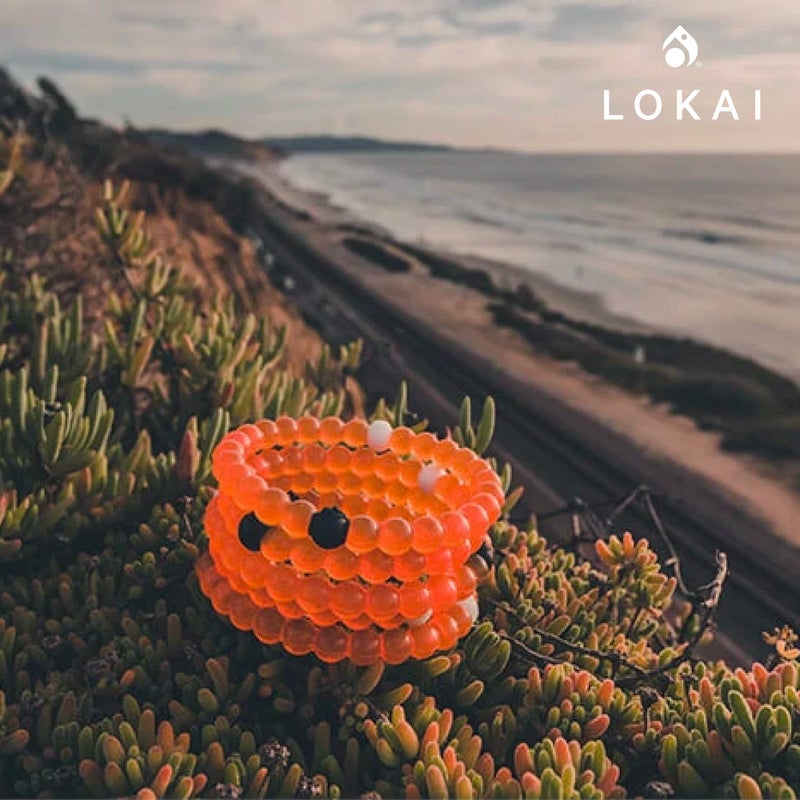 Lokai Silicone Beaded Bracelet for Mental Health Awareness - Medium, 6.5 Inch Circumference - Jewelry Fashion Bracelet Slides-On for Comfortable Fit for Men, Women & Kids - Image 2